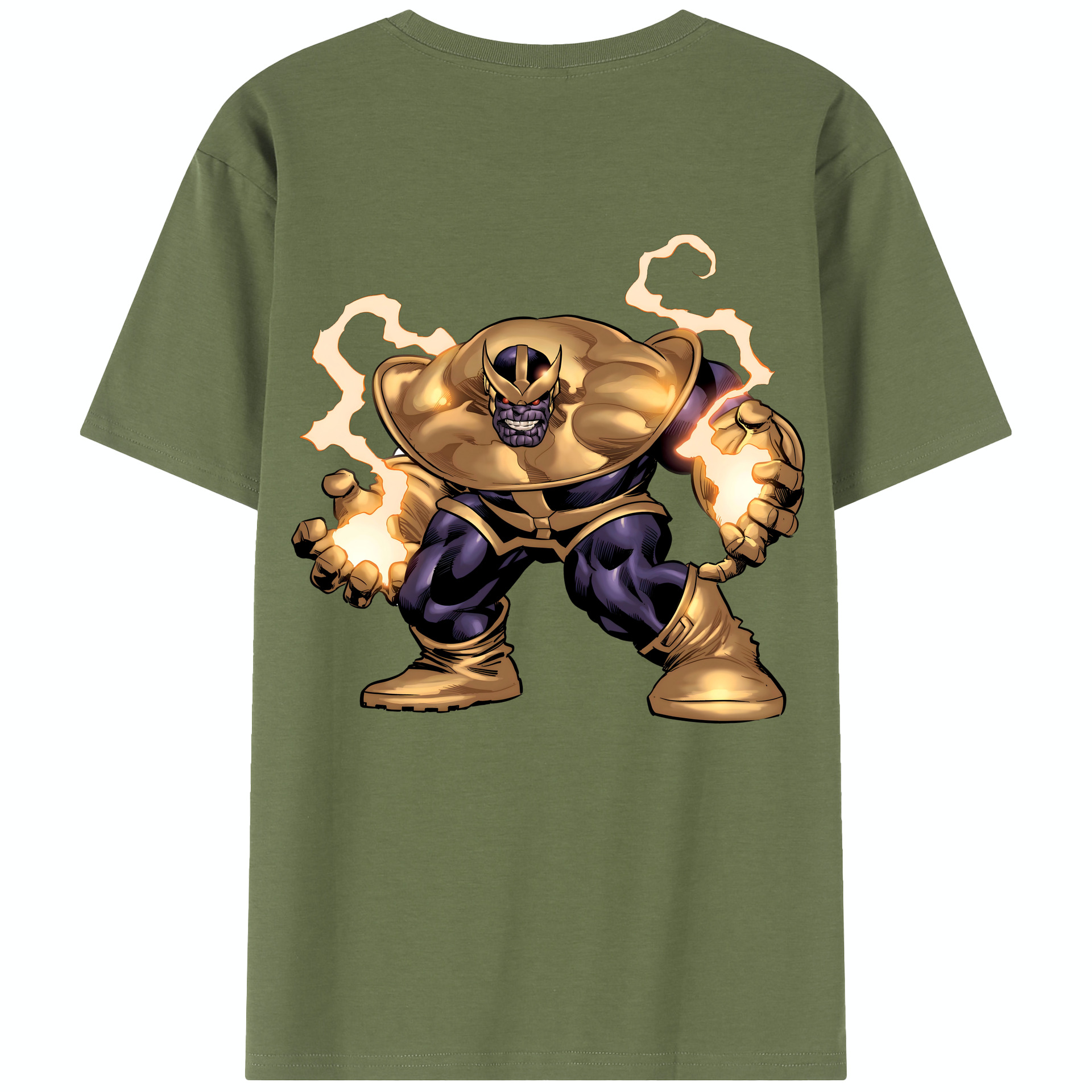 （画像用） アベンジャーズ The Avengers 綿100％半袖Tシャツ（背面プリント）